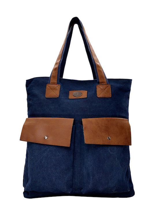 Bag to Bag Damen Tasche Hand Blau