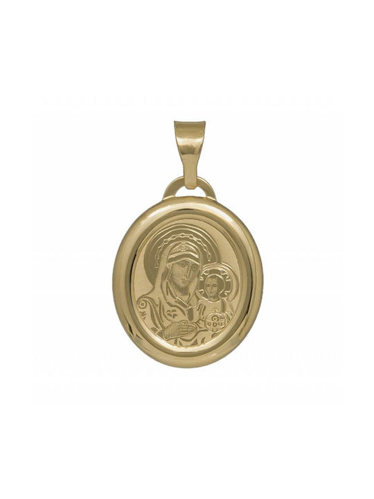 Pendant Kids Talisman with Virgin Mary from Gold 14K 048571