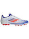 Adidas F50 AG Scăzut Pantofi de Fotbal cu clești Cloud White / Solar Red / Lucid Blue