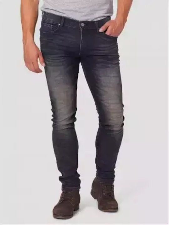 Men's Jeans Pants with Relaxed Fit Dark Blue