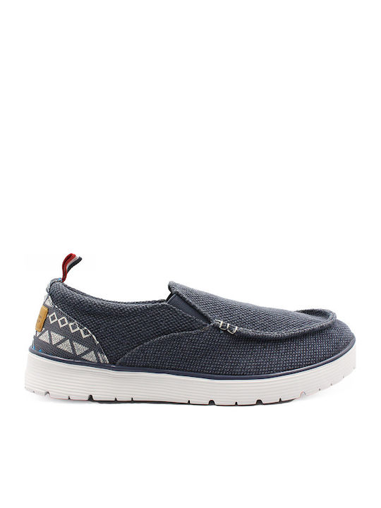 Cotton Belt Mocasini barbati Albastru Cotton Belt Mocasini barbati Albastru