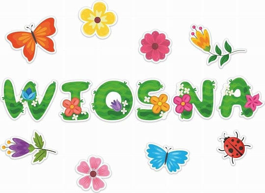 LearnHow Autocolant Decorativ pentru Copii Sticlă