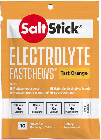 SaltStick FastChews Tropical Mango 10 chewable tabs