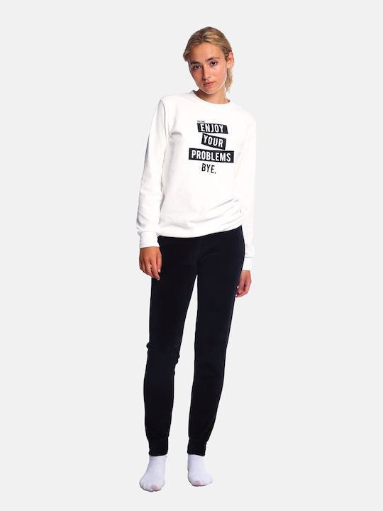 Dreams by Joyce Winter Women's Pyjama Set White