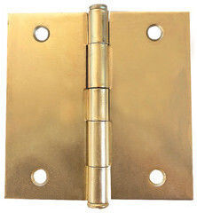 Hinges Cabinet 3.5"x3.5" Yellow Martin 93126 Detachable Pin Hinges 1 Piece