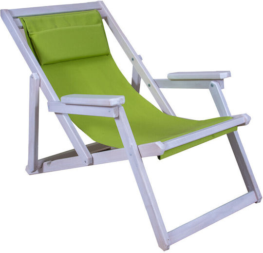 Politishome Pânză Pentru Șezlong Verde 42x114 cm