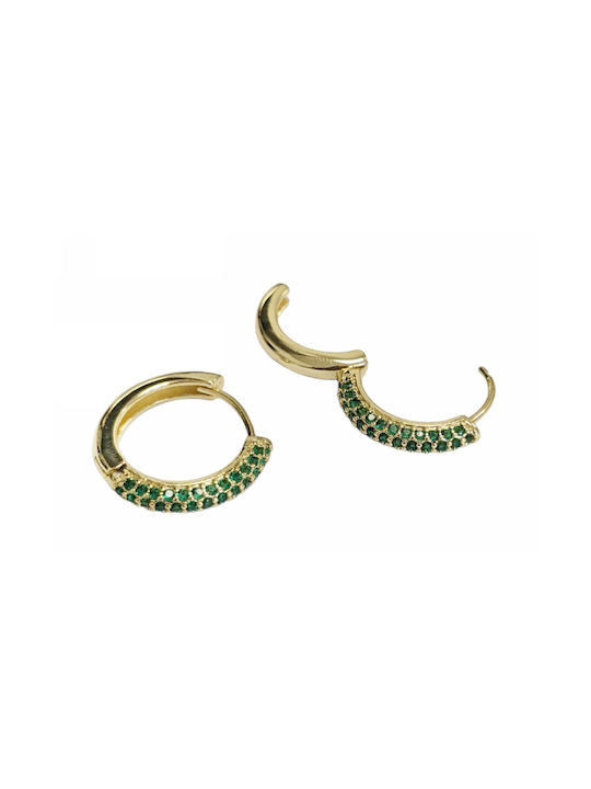 Kostibas Fashion Earrings Gold Plated