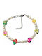Kostibas Fashion Multicolour Steel Anklet