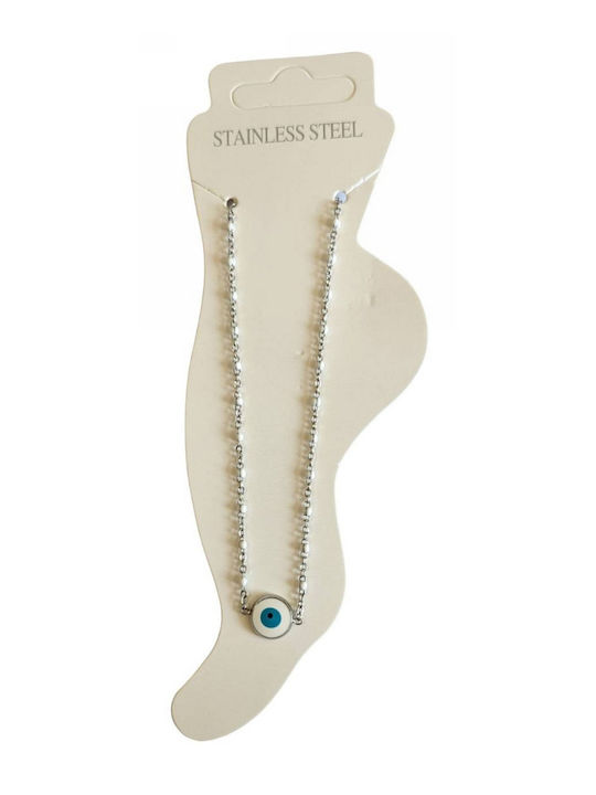 Kostibas Fashion Bracelet Anklet with design Eye made of Steel