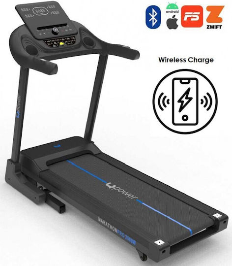 Upower Marathon 2.5hp Ηλεκτρικός Αναδιπλούμενος Διάδρομος Γυμναστικής για Χρήστη έως 130kg