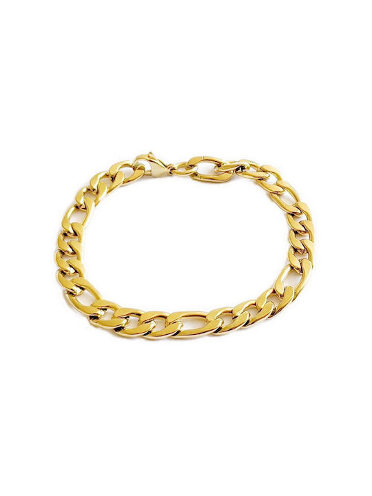 Kostibas Fashion Bracelet made of Steel Gold Plated