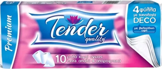 Premium Toilet Paper 10 Rolls 4 Ply (120gr/Roll)