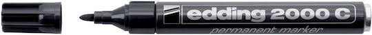 Edding 2000 C Ανεξίτηλος Μαρκαδόρος Μαύρος 3mm