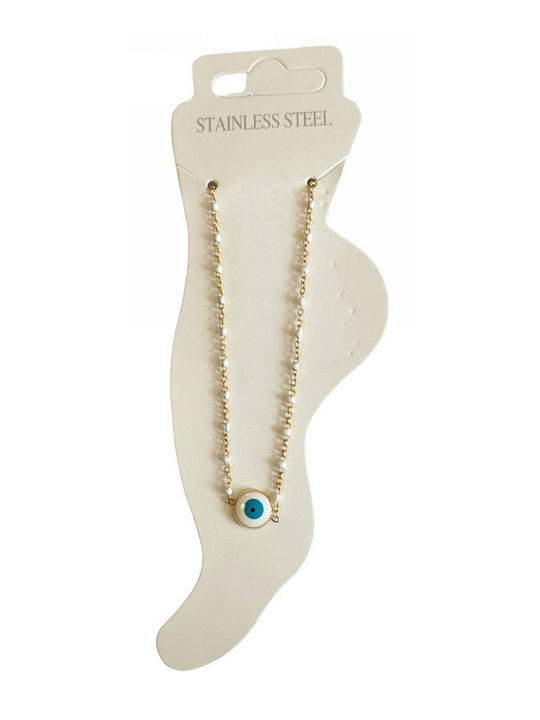 Kostibas Fashion Fußarmband aus Stahl