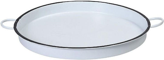 Espiel Metallic Round Decorative Tray 40x40x6cm