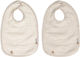 Bebejou Bib Fabric Beige 2pcs