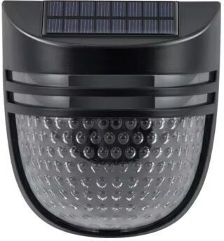 Universo Illuminazione Wall Mounted Solar Light 0.3W 30lm Warm White 3000K with Photocell IP65 11cmx10.2cmx5.7cmcm