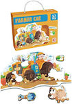 Floor Puzzle 57pcs Tractor Box 23x6x18cm Toy Markt 69-1847