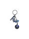 Keychain Greece Metallic