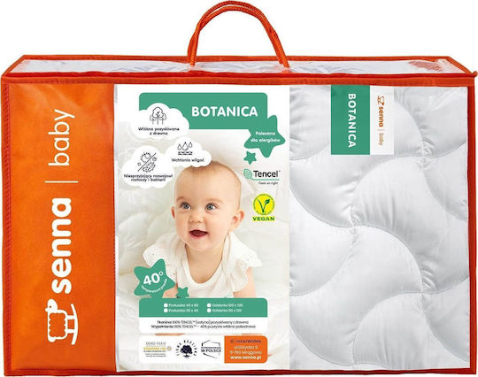 Set Duvet Crib White White 100x135cm