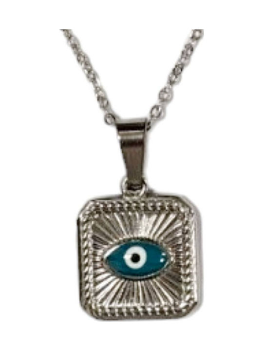Kostibas Fashion Necklace Eye from Steel