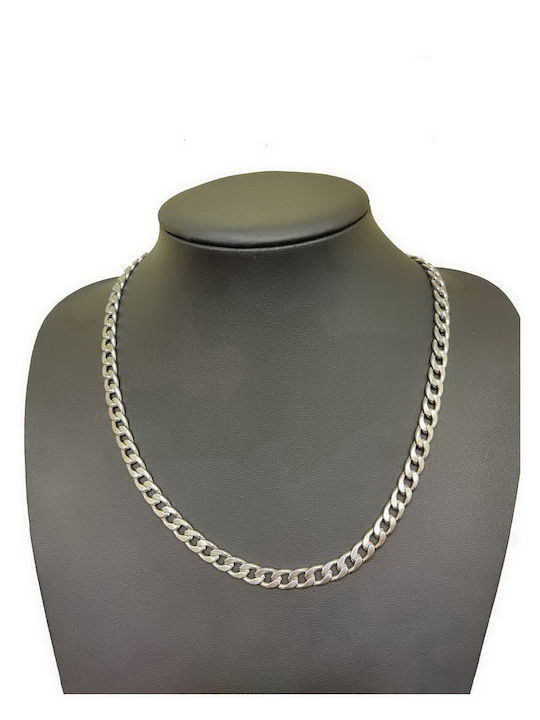 Kostibas Fashion Chain Neck made of Steel Length 60cm