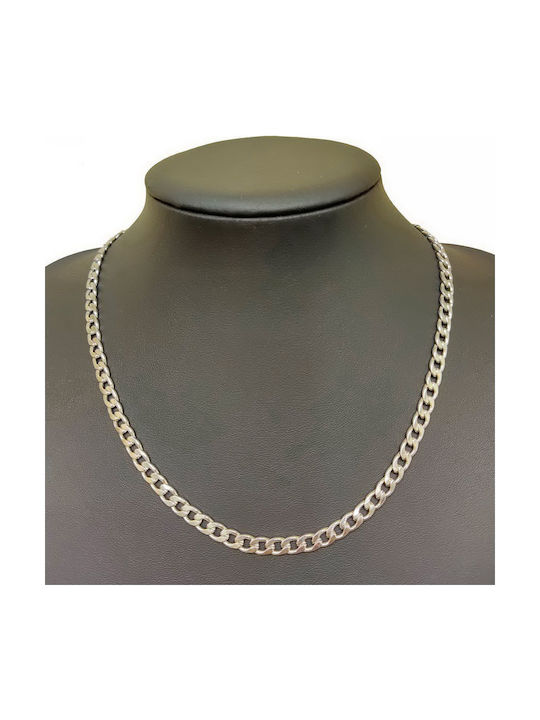 Kostibas Fashion Chain Neck made of Steel Length 50cm