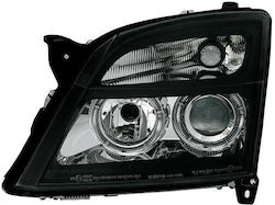 Depo Μπροστινά Φανάρια Angel Eyes για Opel Vectra 2002-2005 2τμχ