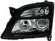 Depo Предни светлини Ангелски очи за Opel Вектра 2002-2005 2бр