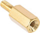 M2.5 10mm Plus 6mm Brass Male-Female Spacers
