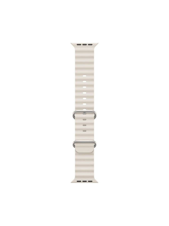 Strap Silicone Beige (Apple Watch 44/45/46mm/Ultra 49mm)