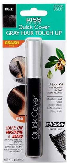 Kiss Beauty Brush-In-Color Mascara Μαύρη 10ml