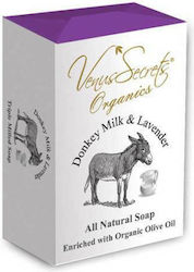 Venus Secrets Μπάρα Σαπουνιού με Γάλα Γαϊδούρας & Λεβάντα 110gr Venus Secrets Μπάρα Σαπουνιού με Γάλα Γαϊδούρας & Λεβάντα 110gr