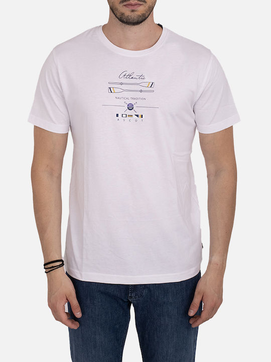 Ascott Herren T-Shirt Kurzarm White