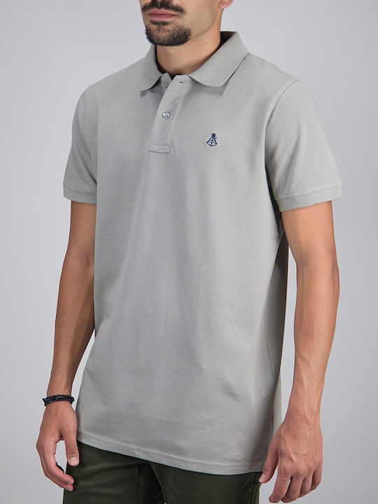 Explorer Polo Μπλούζα Κοντομάνικη Γκρι