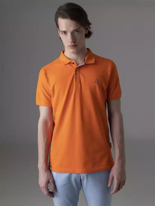 Polo Bluse Orange