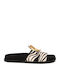 Women's Flat Sandals in Beige Color