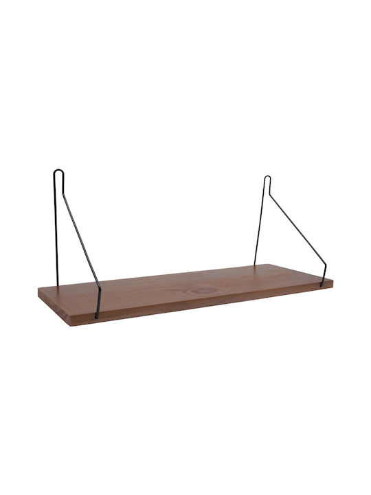 Raft Perete Brown, with Black Arms 40x15x17cm