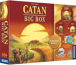 Asmodee Επιτραπέζιο Παιχνίδι Catan Big Box για 3-6 Παίκτες 10+ Ετών (FR)