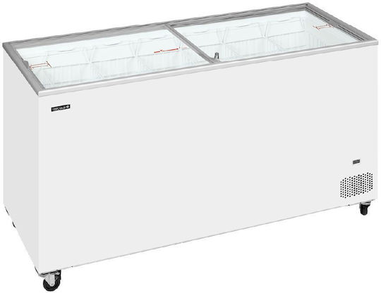 Straight Sliding Glass Freezer 1550x630x892mm Ic501sc