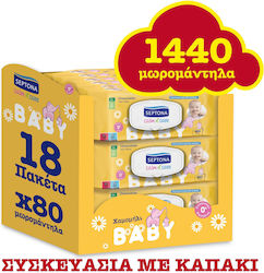 Septona Calm n' Care Chamomile 18x80τμχ Septona Calm n' Care Chamomile 18x80τμχ