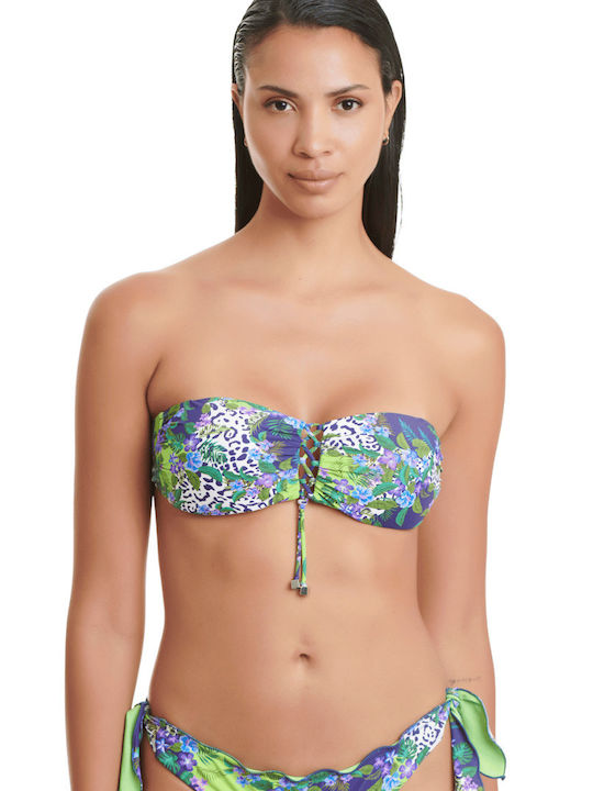 Erka Mare Padded Strapless Bikini Multicolour