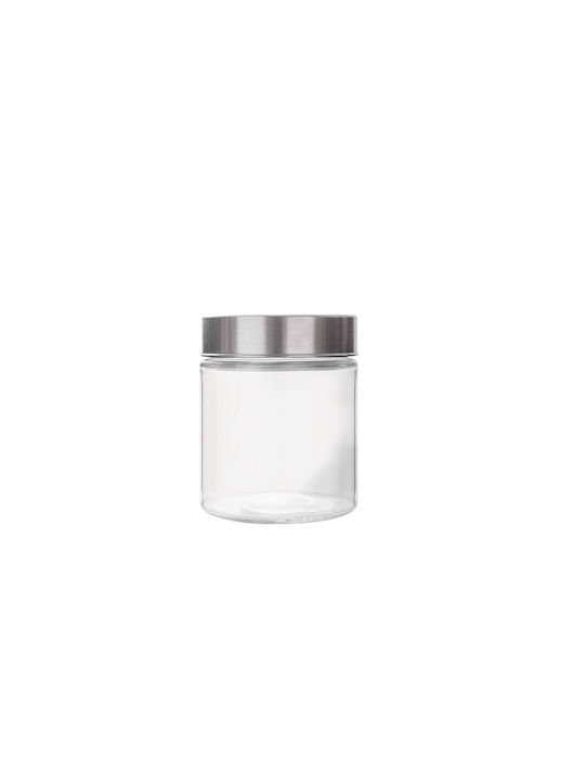 Set 40pcs Jars General Use with Lid Glass Silver 150ml