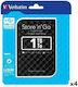 Verbatim Store n Go USB 3.0 Външен HDD 1TB 2.5"...