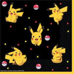 Χαρτοπετσέτες Pokemon Πίκατσου 16 Τεμ
