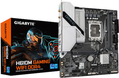 Gigabyte H610M Gaming WIFI DDR4 rev. 1.0 Placă de bază ATX cu Intel 1700 Socket