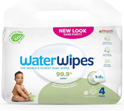 WaterWipes Baby Wipes 4x60pcs