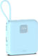 XO PR235 Power Bank 10000mAh 22.5W με Θύρα USB-A και Θύρα USB-C Quick Charge 2.0 Μπλε