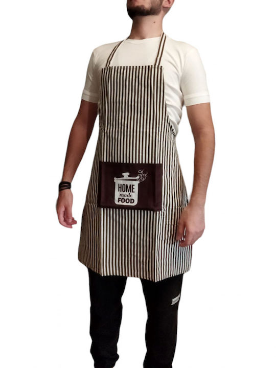 Klotsotiras Apron Brown