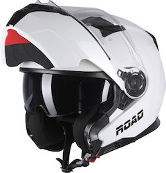 Pilot Road II SV Full Face Helmet ECE 22.06 White